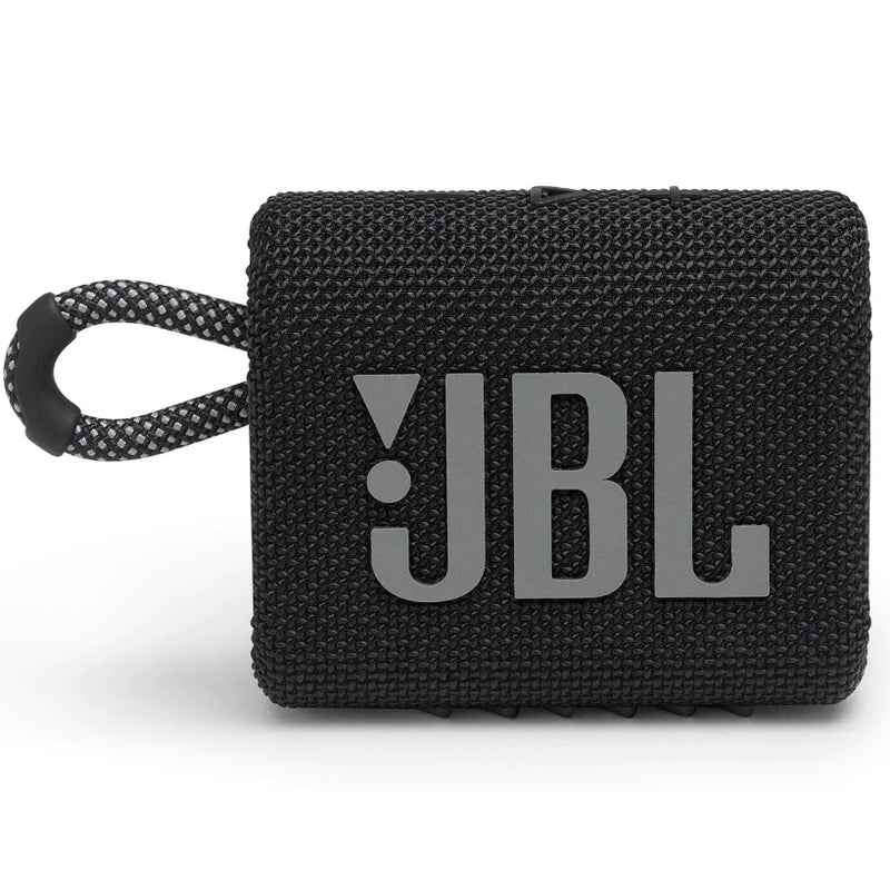 Caixa De Som Portátil Jbl Go 3 Bluetooth Prova D'água Preto